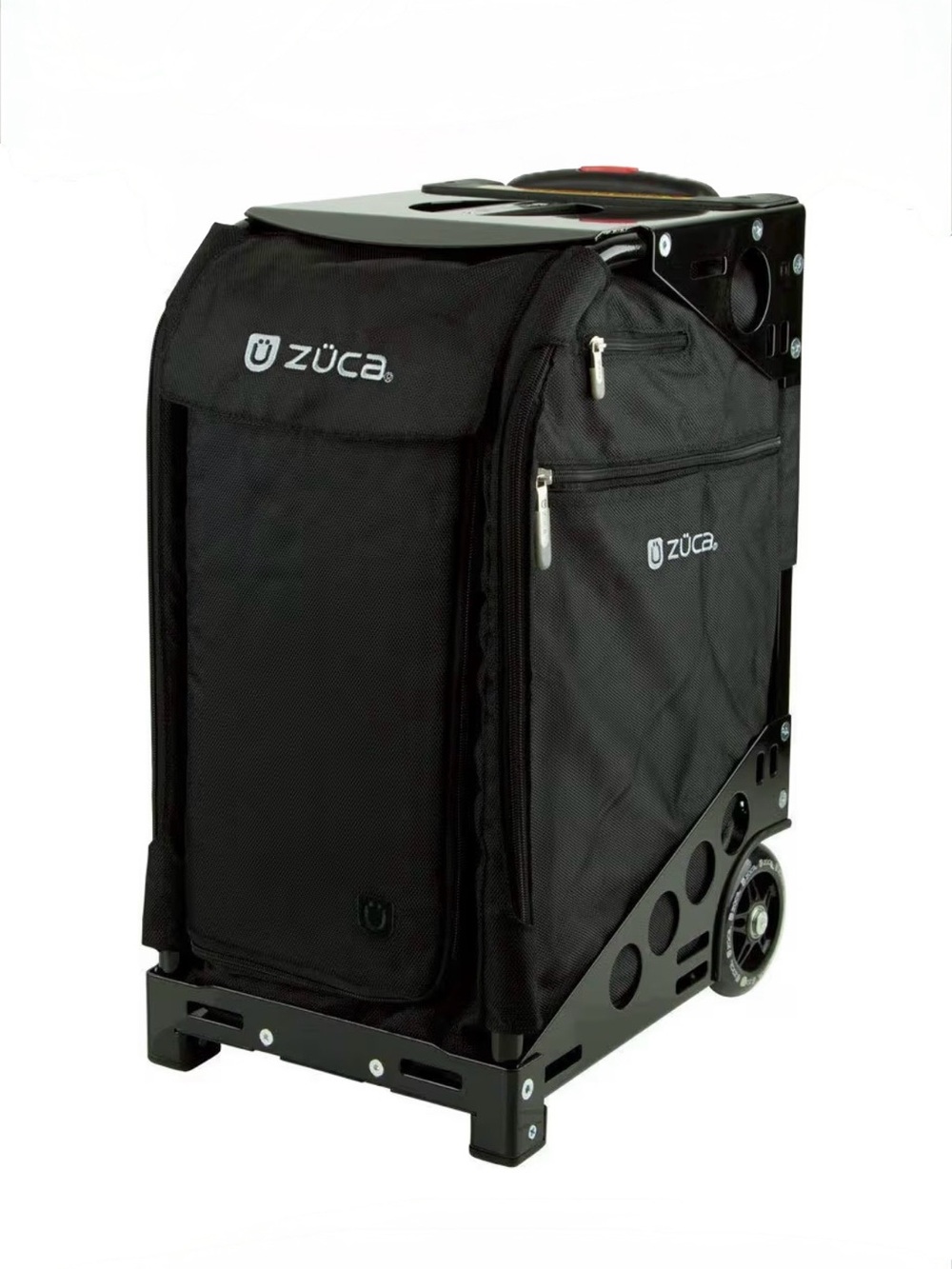 ZÜCA Black Rolling Utility Tote - Durable Travel & Storage | makeup artist